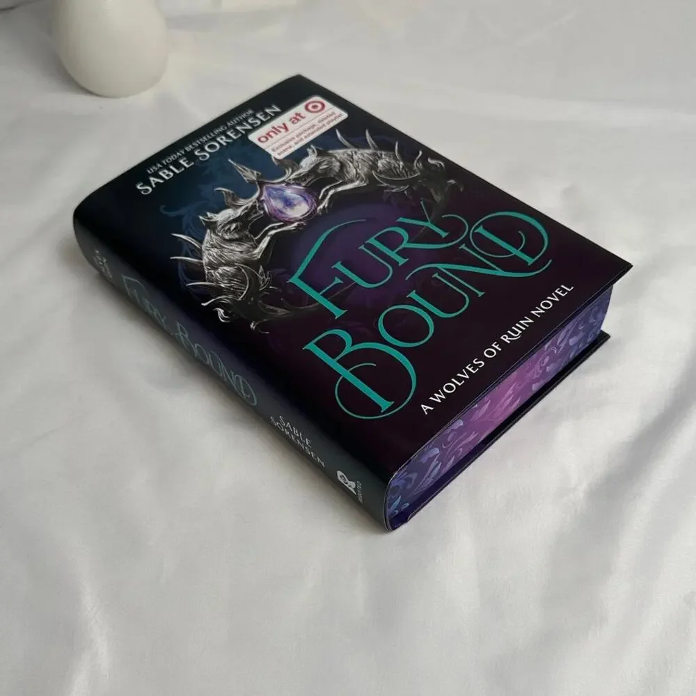 Fury Bound Sable Sorensen Target Exclusive Hardcover Romantasy NEW
